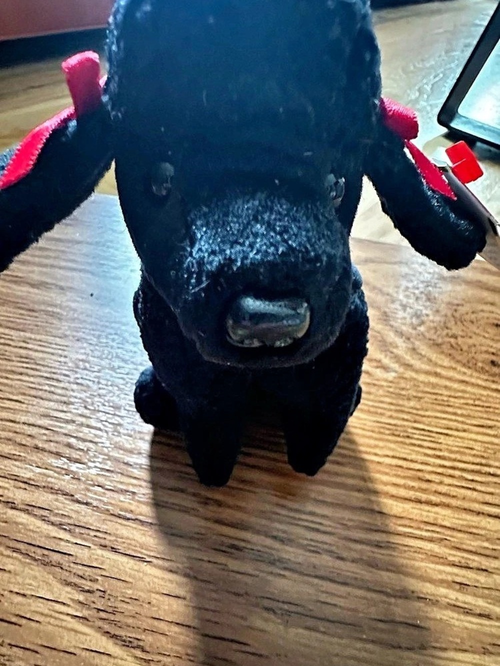 Ty Gigi the Poodle Black Plush Dog and Freckles the Cheetah